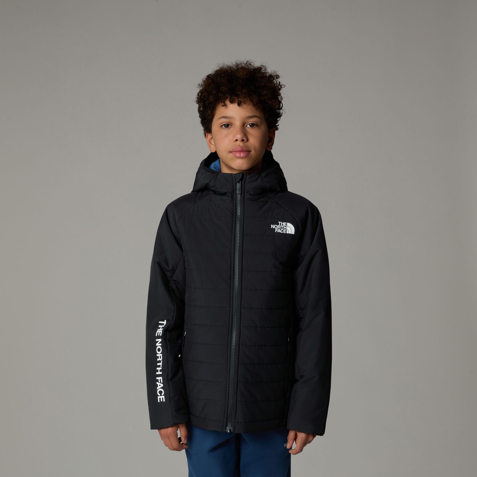 The North Face Boys' Never Stop Synthetic Jacket TNF Black