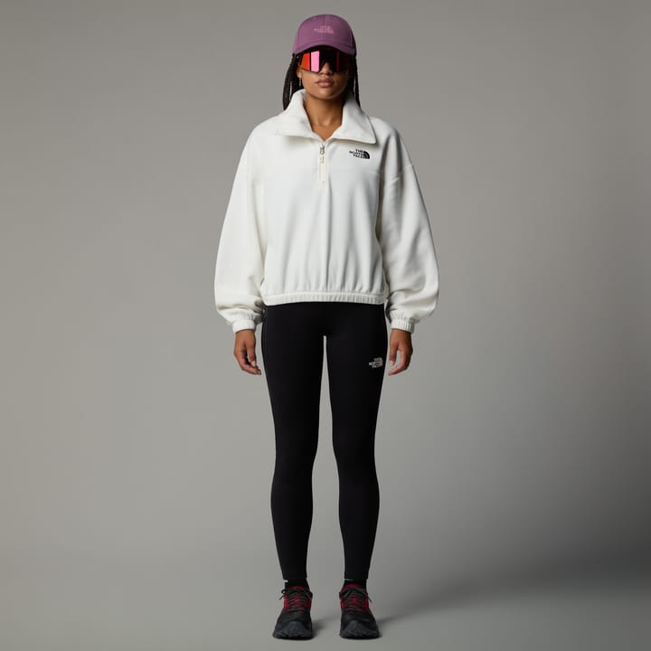 The North Face Women's 100 Glacier Half Zip Fleece White Dune The North Face