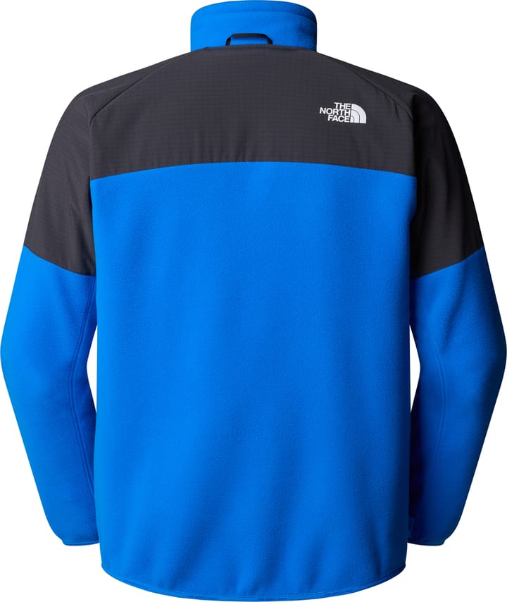The North Face Men's Glacier Heavyweight Full Zip Fleece Hero Blue/Asphalt Grey/TNF Black The North Face