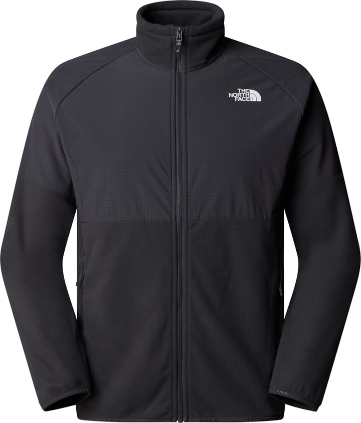 The North Face Men's Glacier Heavyweight Full Zip Fleece Asphalt Grey/Asphalt Grey/TNF Black The North Face
