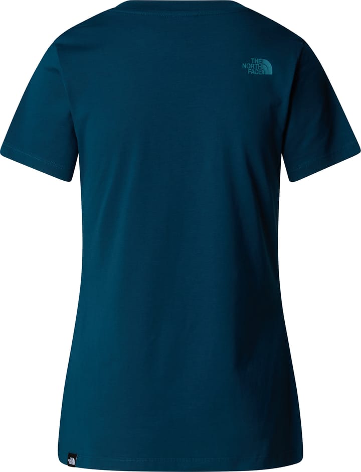 The North Face Women's Easy T-Shirt Midnight Petrol/Algae Blue The North Face The North Face Women's Easy T-Shirt Midnight Petrol/Algae Blue The North Face