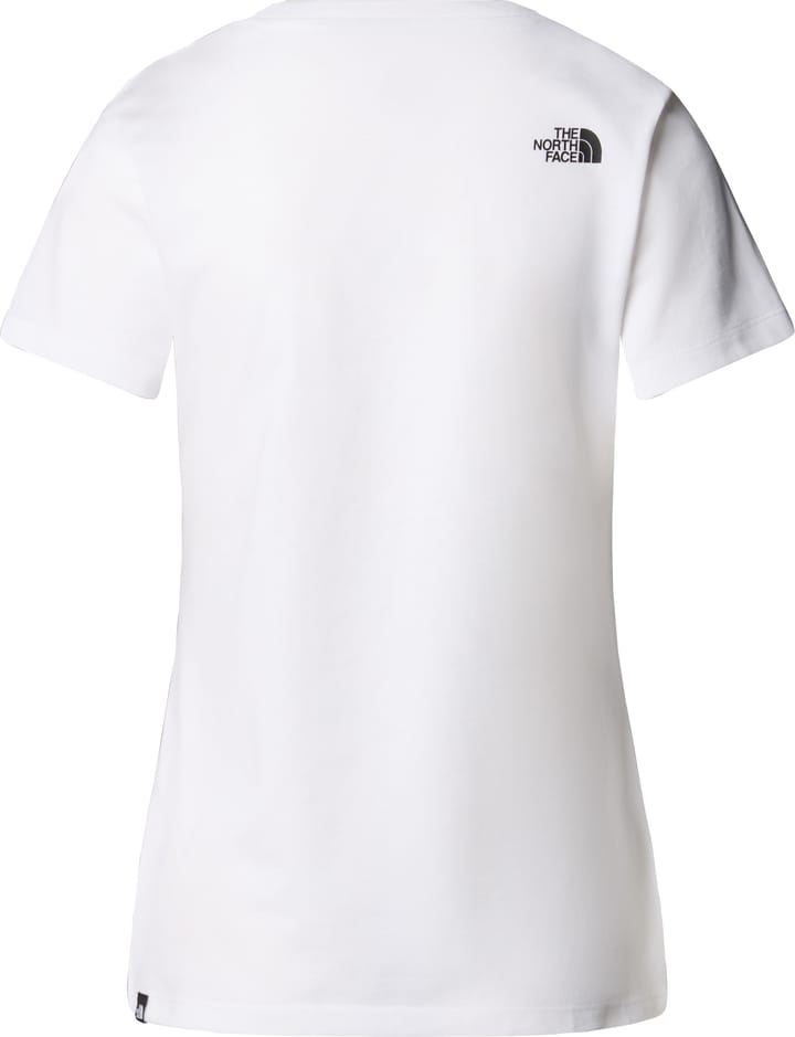 THE NORTH FACE - ★海外限定★ The North Face T-shirt dress 白S The North Face Mountain Line T-Shirt - white (tnf white)