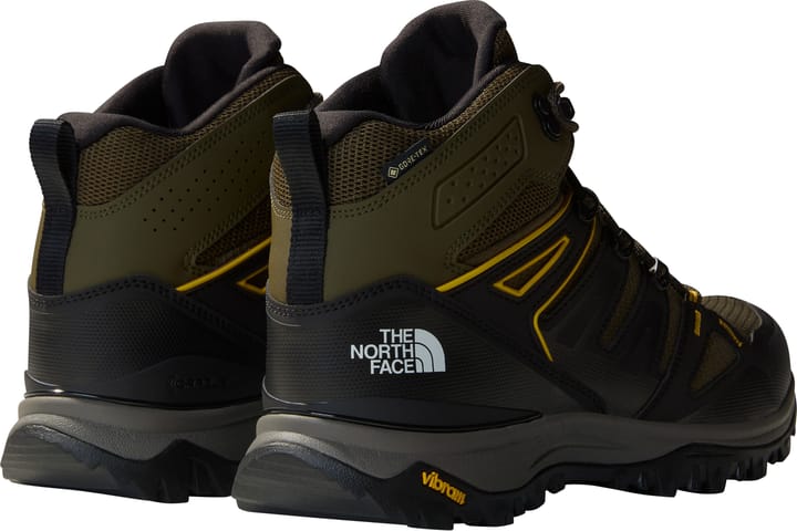 The North Face Men's Hedgehog GORE-TEX Mid Hiking Boots New Taupe Green/TNF Black The North Face