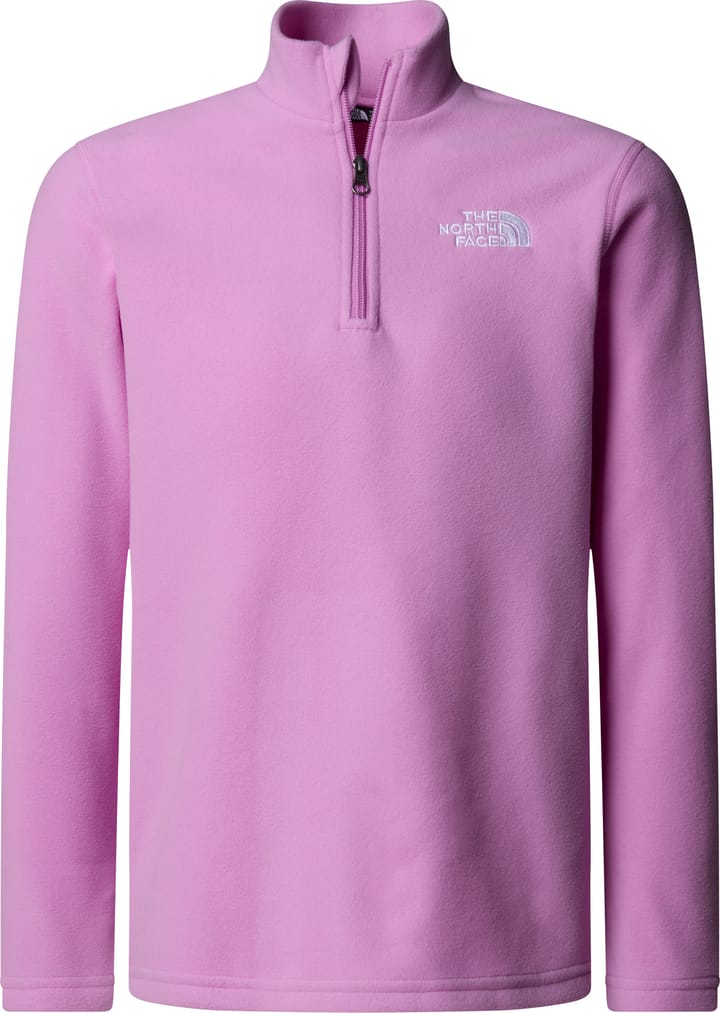 The North Face Juniors' Glacier 1/4 Zip Pullover Dragonfruit The North Face The North Face Juniors' Glacier 1/4 Zip Pullover Dragonfruit The North Face