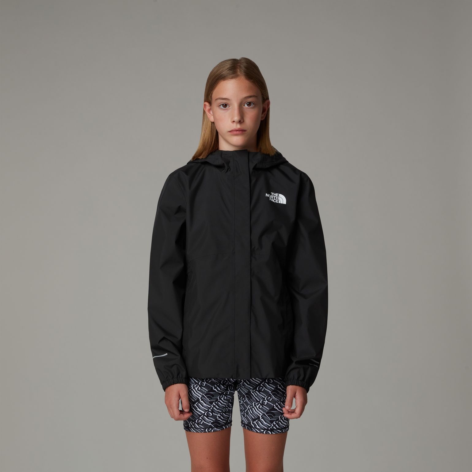 The North Face Girls' Antora Rain Jacket TNF Black/TNF Black