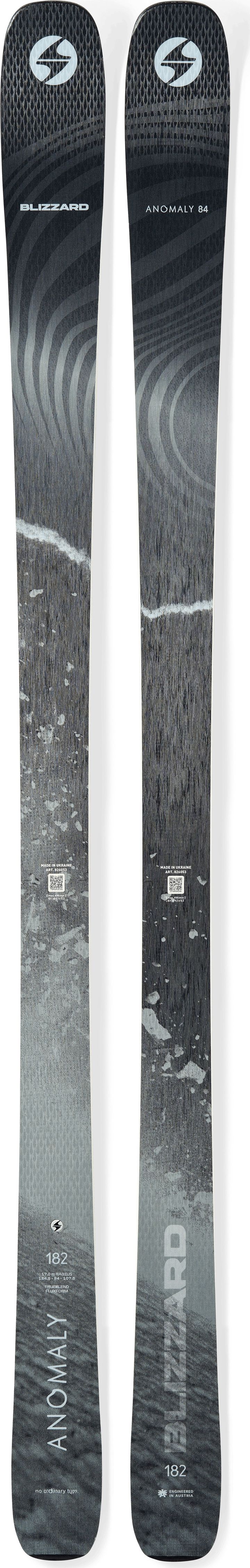 Blizzard Anomaly 84 Flat Black/Grey Blizzard