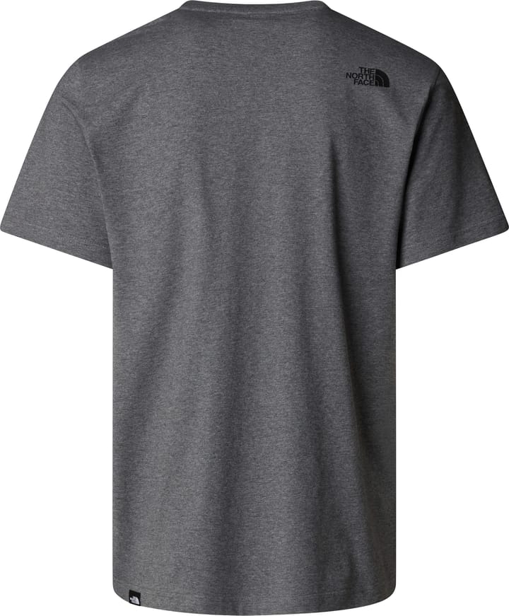 The North Face Men's Easy T-Shirt TNF Medium Grey Heather The North Face The North Face Men's Easy T-Shirt TNF Medium Grey Heather The North Face