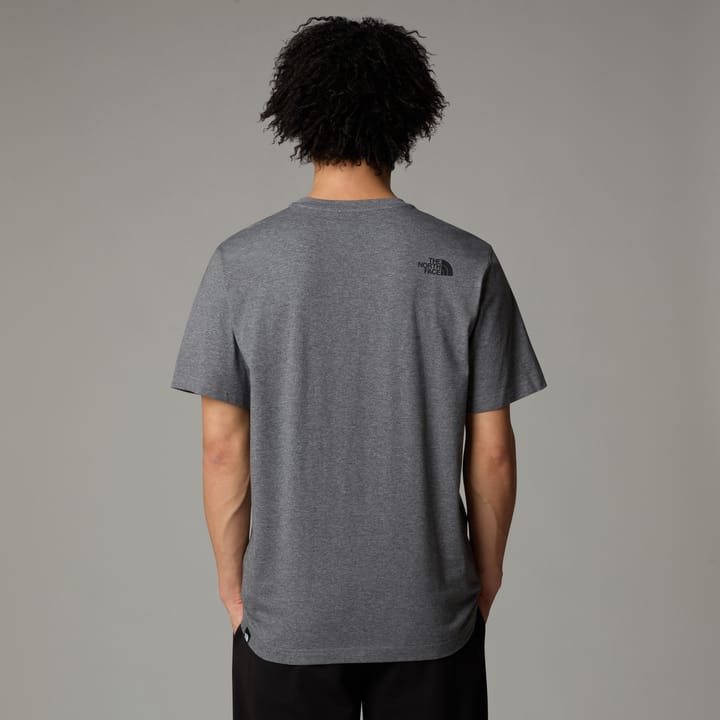 The North Face Men's Easy T-Shirt TNF Medium Grey Heather The North Face The North Face Men's Easy T-Shirt TNF Medium Grey Heather The North Face