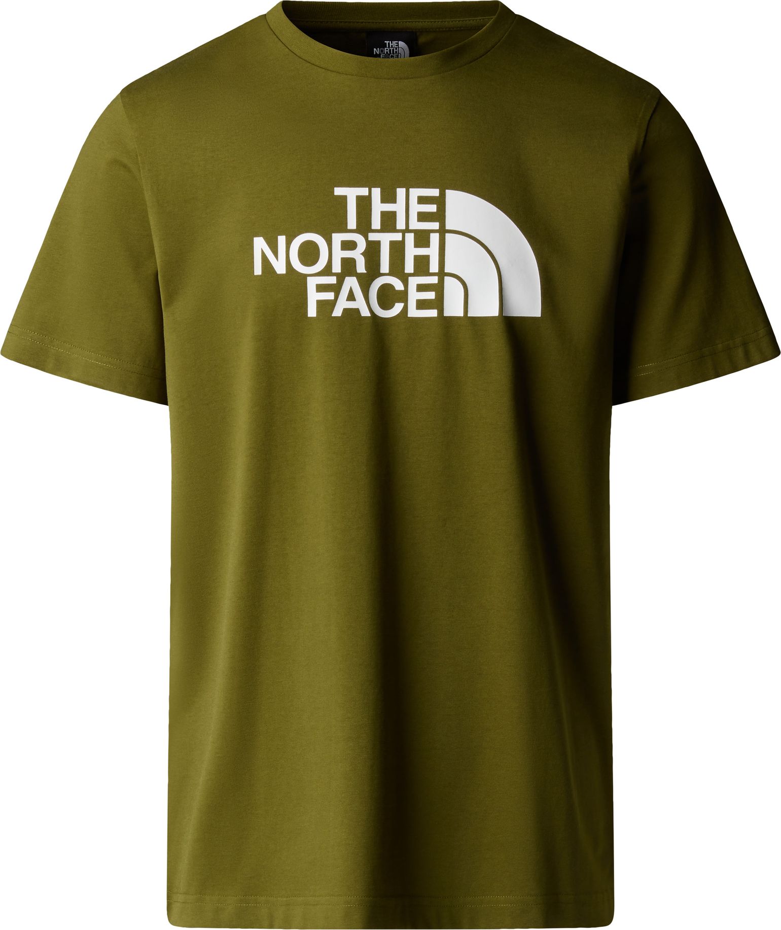 The North Face Men's Easy T-Shirt Forest Olive/TNF White