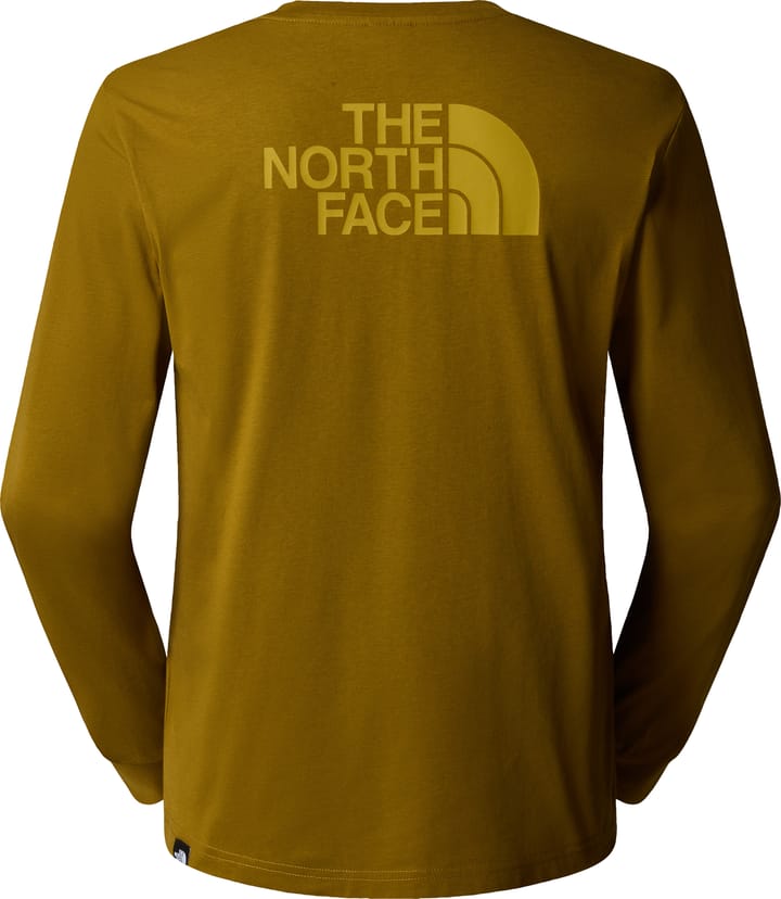 The North Face Men's Easy Long Sleeve T-Shirt Moss Green/Amber Green The North Face