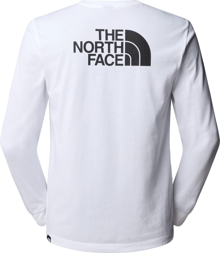 The North Face Men's Easy Long Sleeve T-Shirt TNF White The North Face The North Face Men's Easy Long Sleeve T-Shirt TNF White The North Face