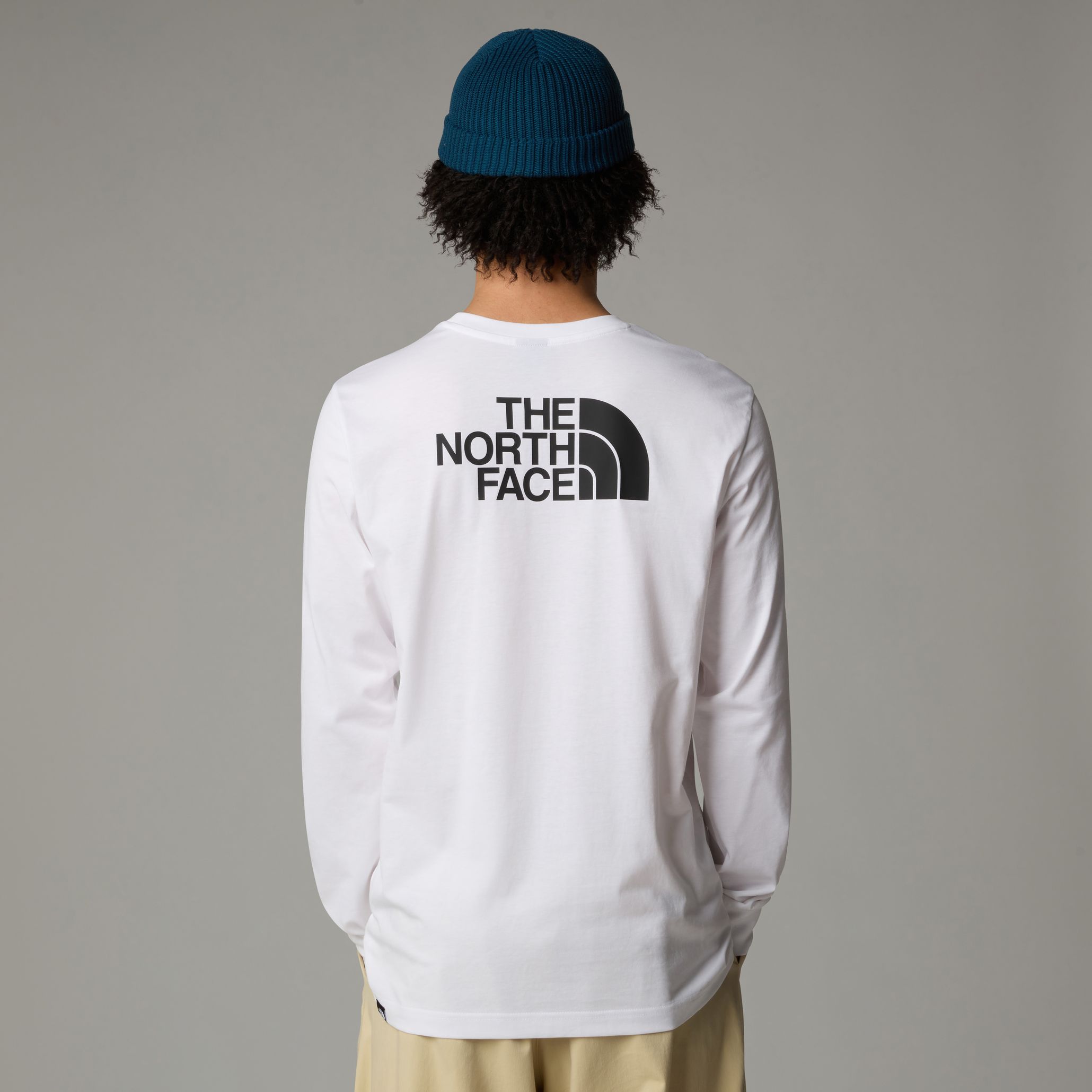 The North Face Men's Easy Long Sleeve T-Shirt TNF White