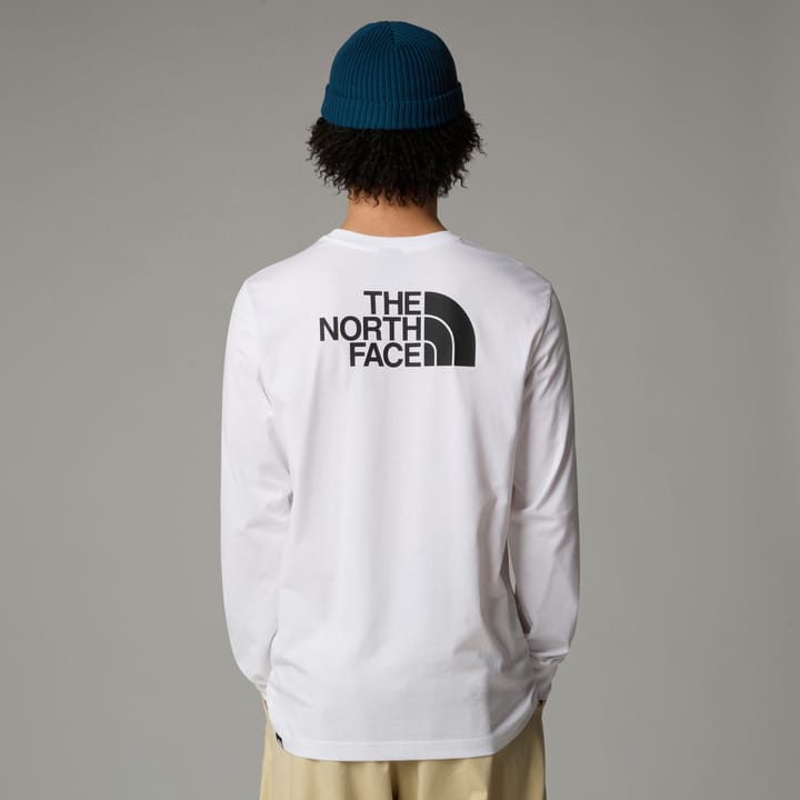 The North Face Men's Easy Long Sleeve T-Shirt TNF White The North Face The North Face Men's Easy Long Sleeve T-Shirt TNF White The North Face