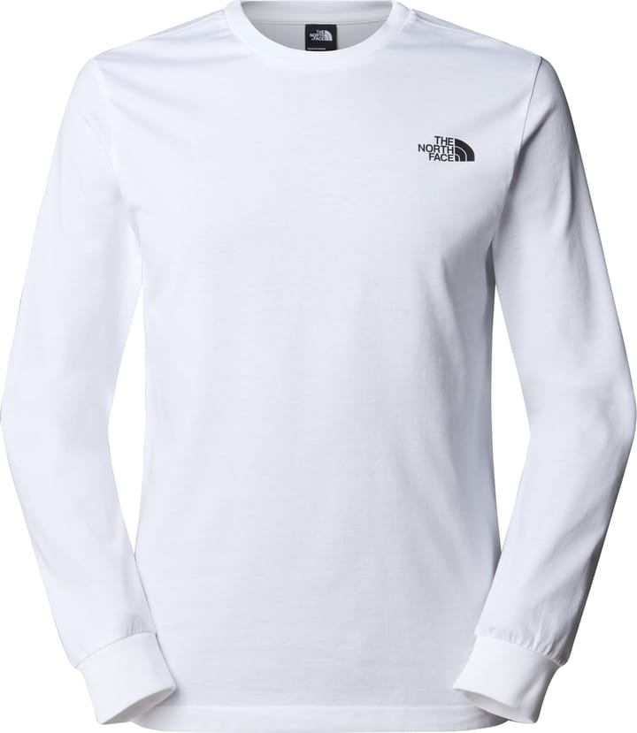 The North Face Men's Easy Long Sleeve T-Shirt TNF White The North Face