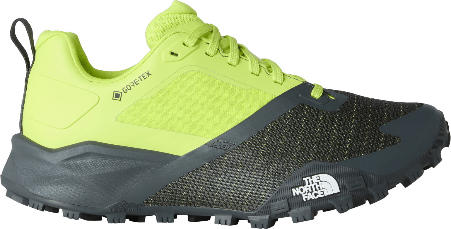 The North Face Men's Offtrail TR GORE-TEX Running Shoes Fizz Lime/Anthracite Grey