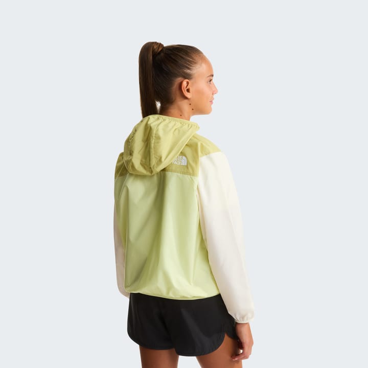 The North Face Girls' Cyclone Wind Jacket Pear/lemon Mist/white D The North Face