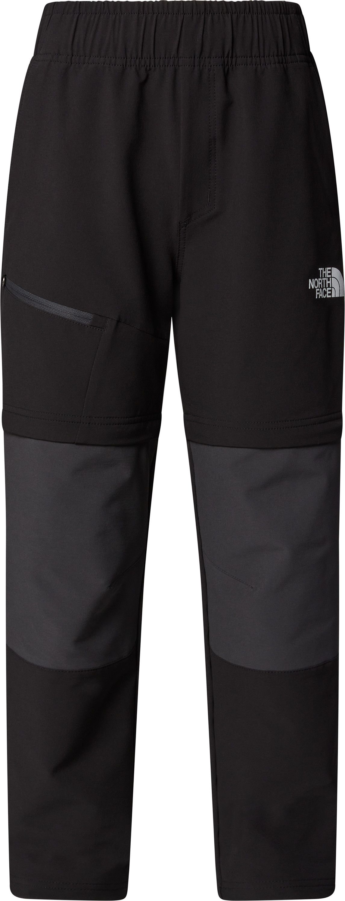 The North Face Teens' Hike Convertible Pants TNF Black/Asphalt