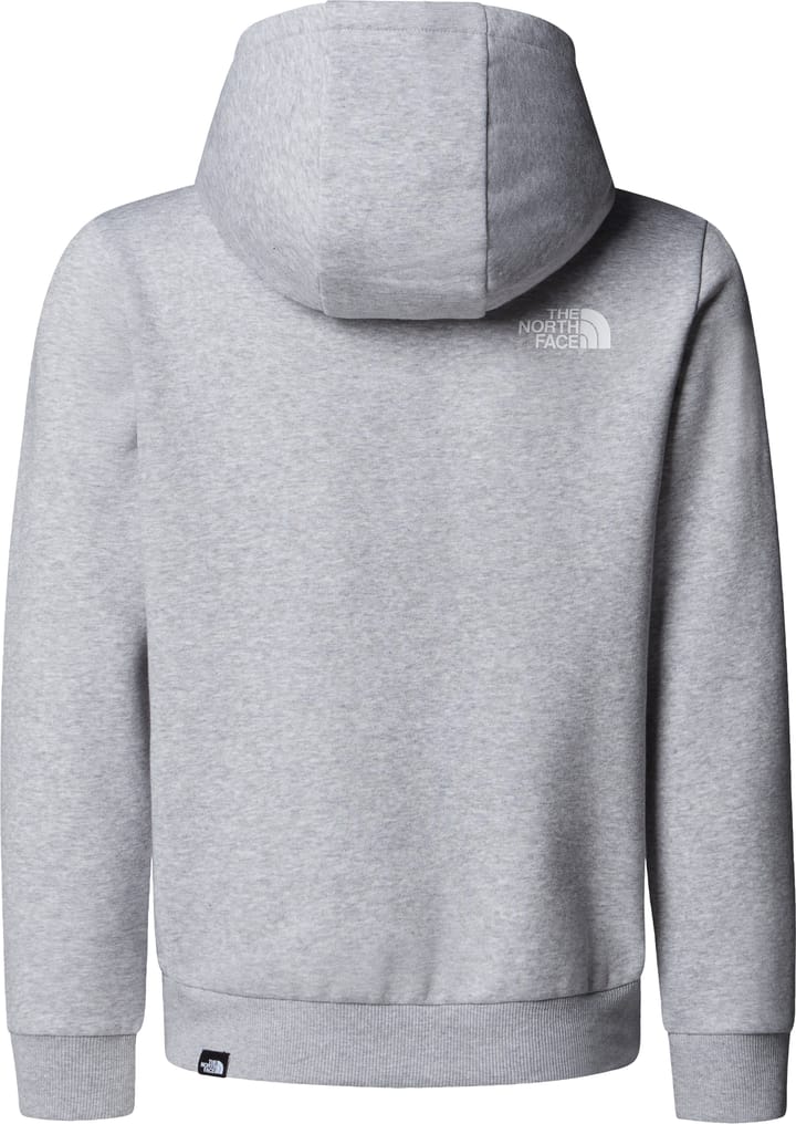 The North Face Teens' Simple Dome Hoodie TNF Light Grey Heather The North Face The North Face Teens' Simple Dome Hoodie TNF Light Grey Heather The North Face
