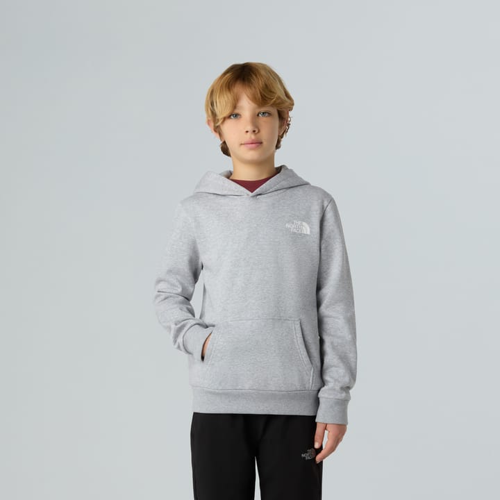 The North Face Teens' Simple Dome Hoodie TNF Light Grey Heather The North Face The North Face Teens' Simple Dome Hoodie TNF Light Grey Heather The North Face