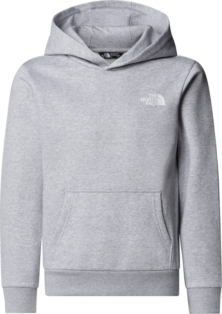 The North Face Teens' Simple Dome Hoodie TNF Light Grey Heather The North Face The North Face Teens' Simple Dome Hoodie TNF Light Grey Heather The North Face