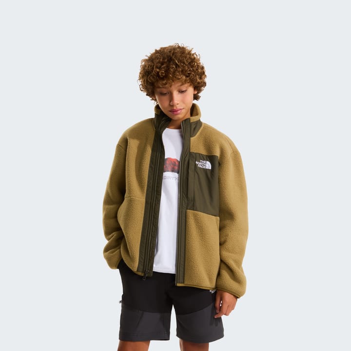 The North Face Boys' Yumiori Full Zip Jacket Cedar/new Taupe Green The North Face