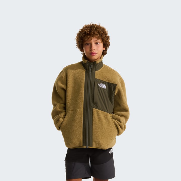 The North Face Boys' Yumiori Full Zip Jacket Cedar/new Taupe Green The North Face