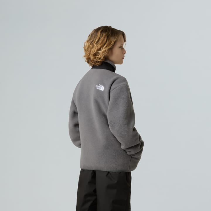 The North Face Boys' Yumiori Full Zip Jacket Smoked Pearl/TNF Black The North Face
