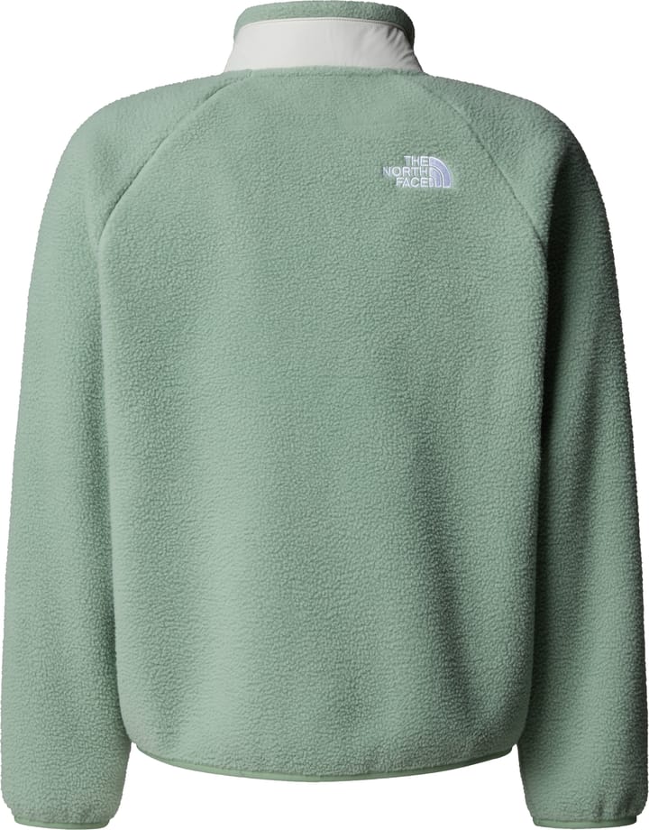 The North Face Girls' Yumiori Full Zip Jacket Slate Moss/White Dune The North Face