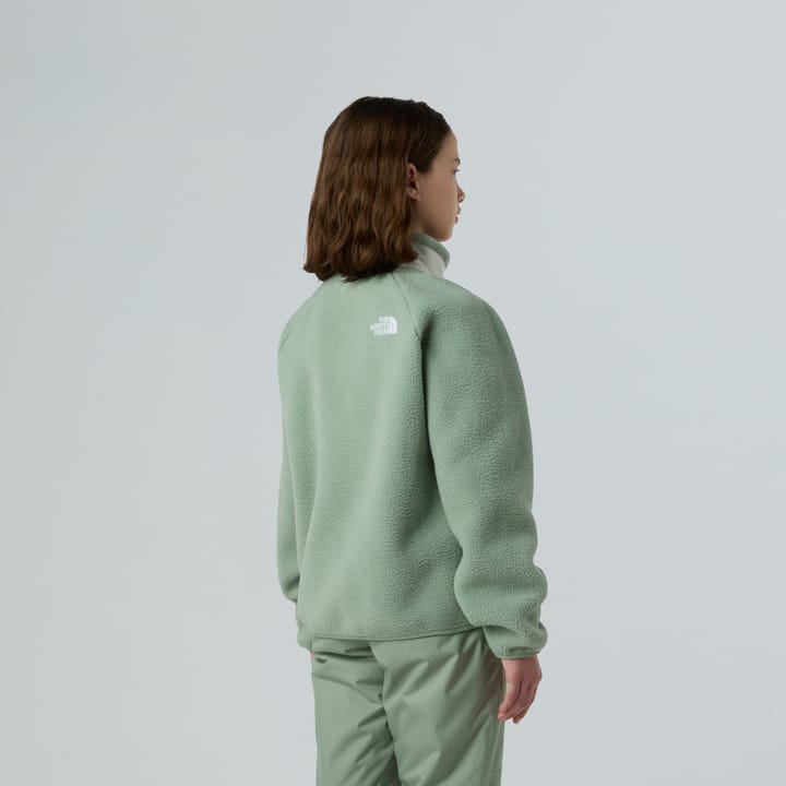 The North Face Girls' Yumiori Full Zip Jacket Slate Moss/White Dune The North Face The North Face Girls' Yumiori Full Zip Jacket Slate Moss/White Dune The North Face