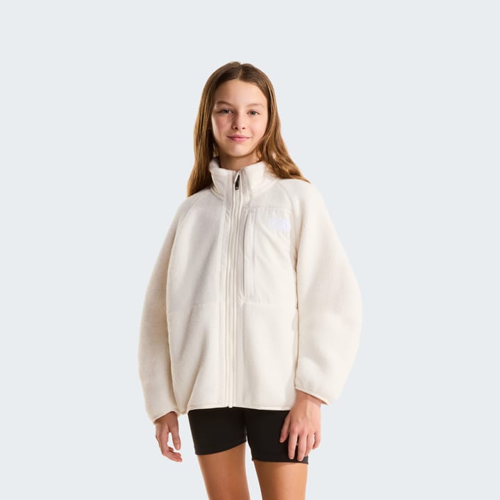 The North Face Girls' Yumiori Full Zip Jacket White Dune The North Face