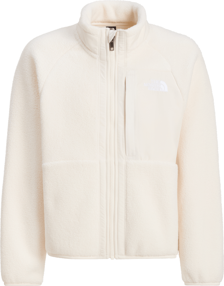 The North Face Girls' Yumiori Full Zip Jacket White Dune The North Face