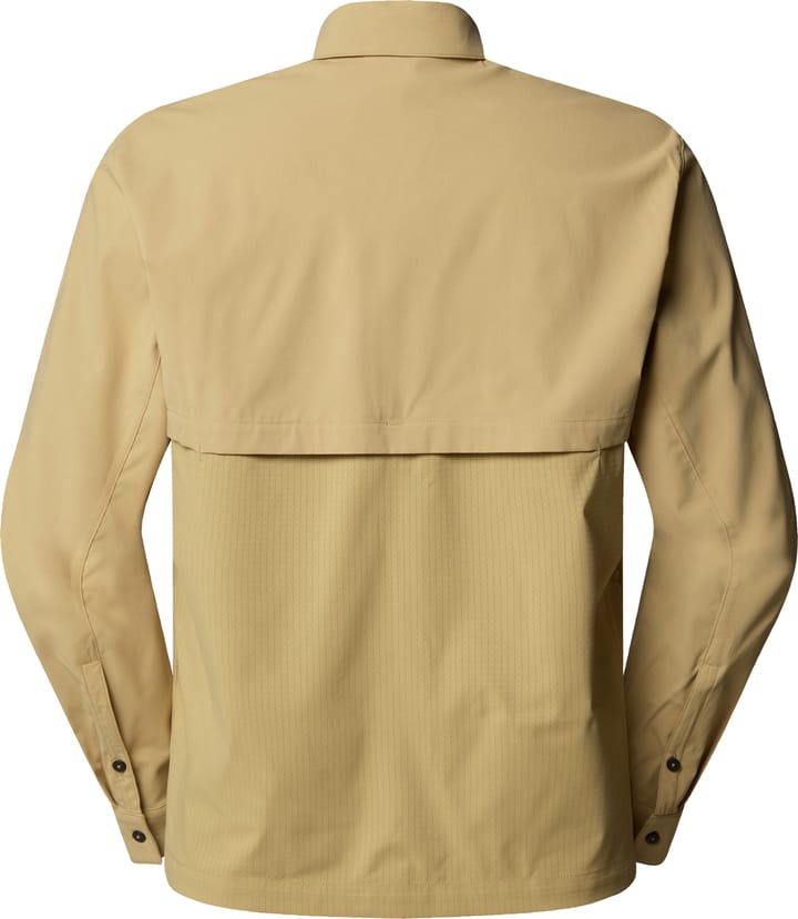 The North Face Men's Lightrange Long Sleeve Shirt Khaki Stone The North Face