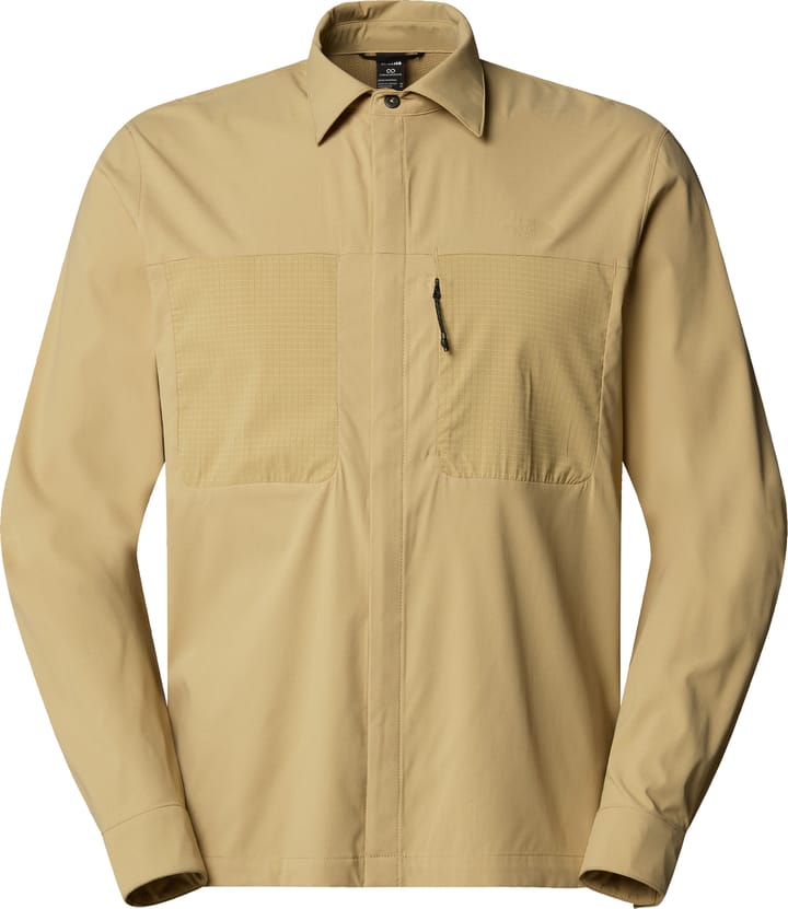 The North Face Men's Lightrange Long Sleeve Shirt Khaki Stone The North Face
