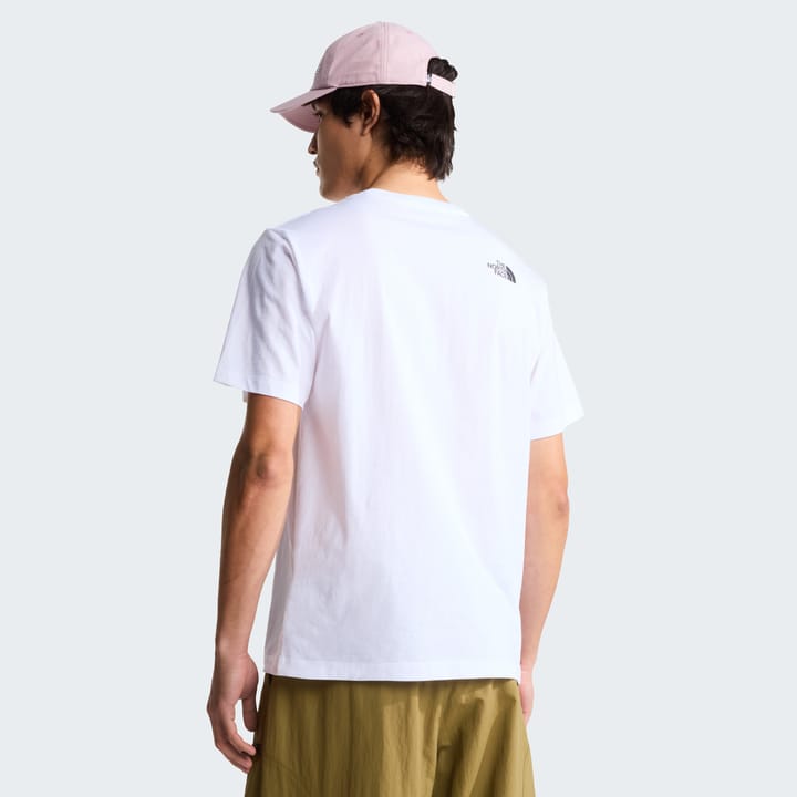 The North Face Men's Evolution Half Dome Regular Short Sleeve T-Shirt TNF White/TNF Black The North Face