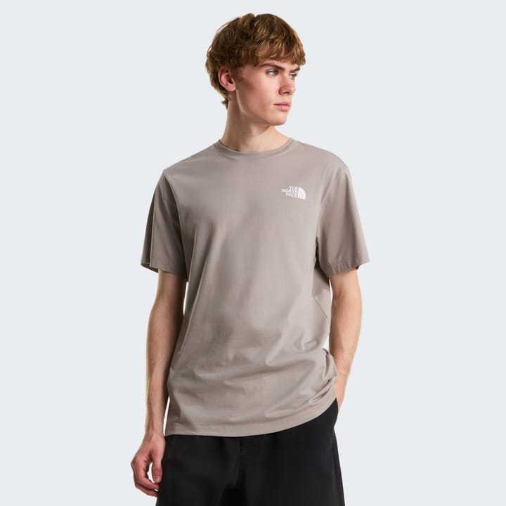 The North Face M Evolution Box Nse Regular Short Sleeve Stone Slab The North Face