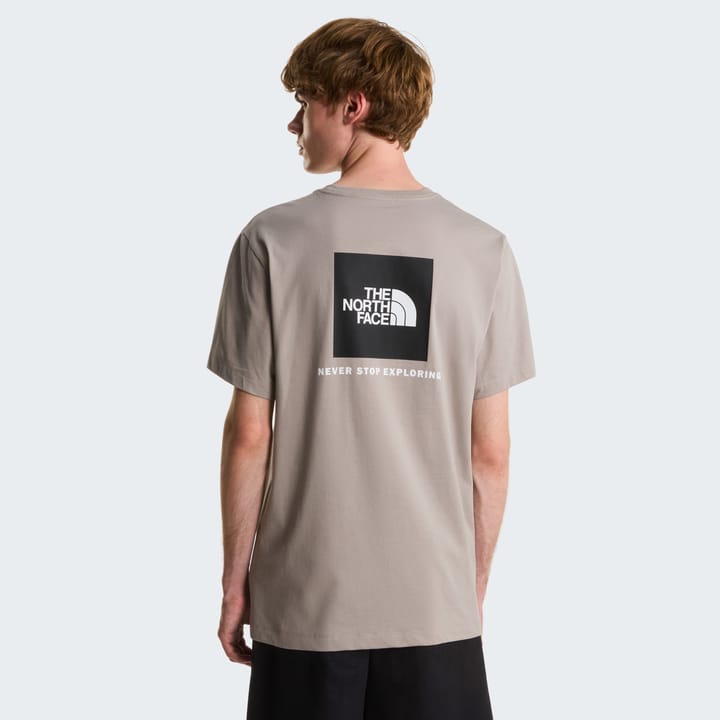 The North Face M Evolution Box Nse Regular Short Sleeve Stone Slab The North Face