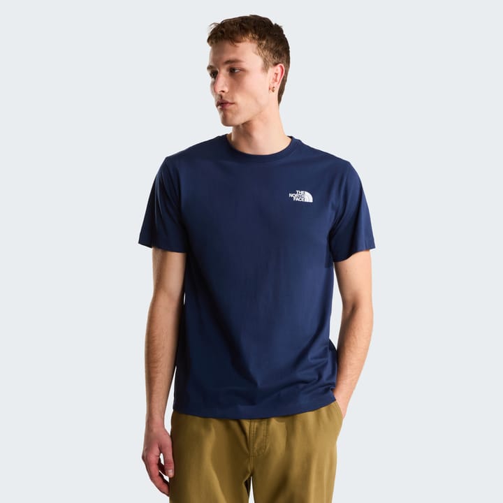 The North Face M Evolution Box Nse Regular Short Sleeve Summit Navy The North Face