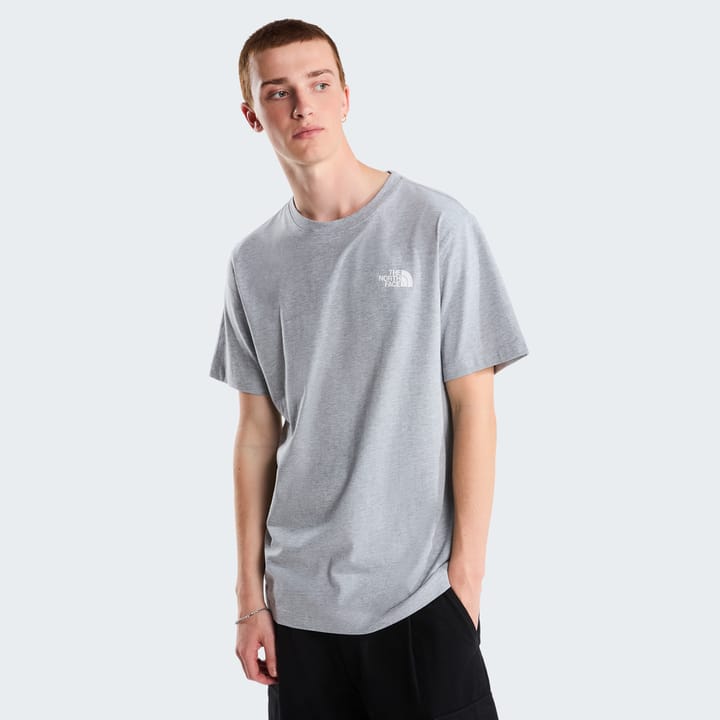 The North Face Men's Evolution NSE Box Regular T-Shirt TNF Pale Grey Heather The North Face