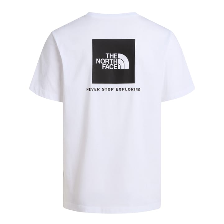 The North Face M Evolution Box Nse Regular Short Sleeve Tnf White The North Face