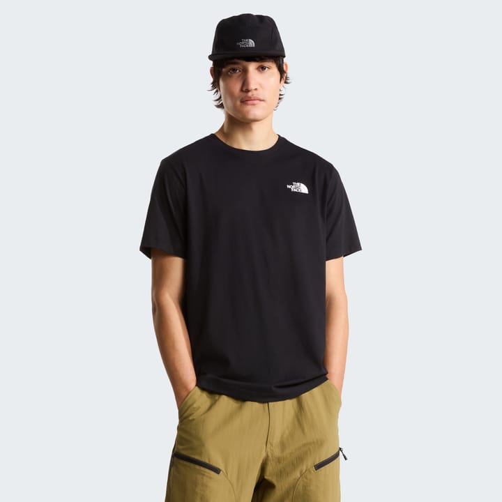 The North Face M Evolution Box Nse Regular Short Sleeve Tnf Black/tnf White The North Face