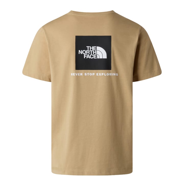 The North Face M Evolution Box Nse Regular Short Sleeve Khaki Stone The North Face