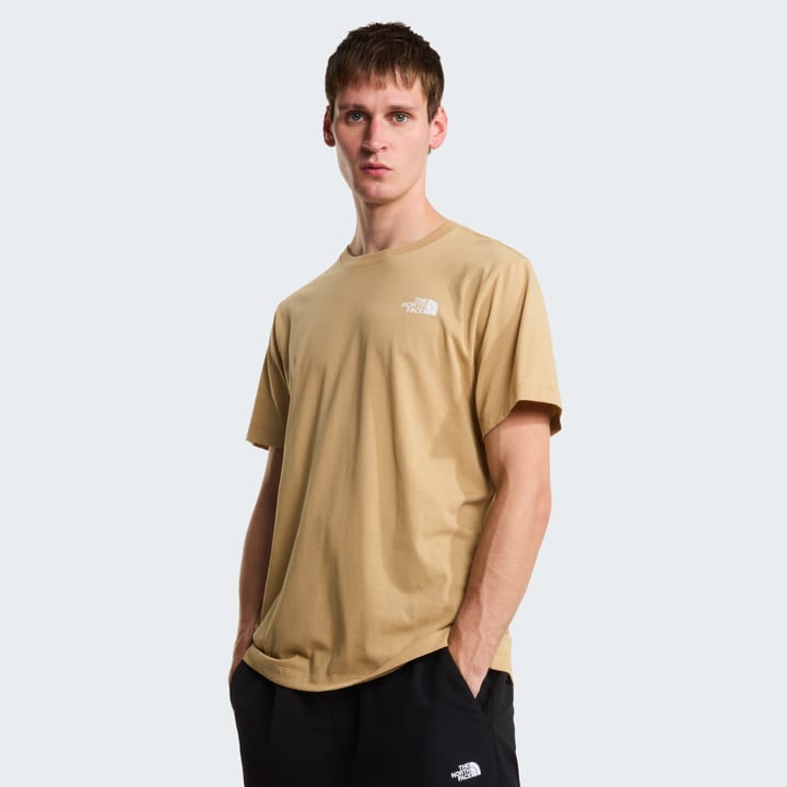 The North Face Men's Evolution NSE Box Regular T-Shirt Khaki Stone The North Face