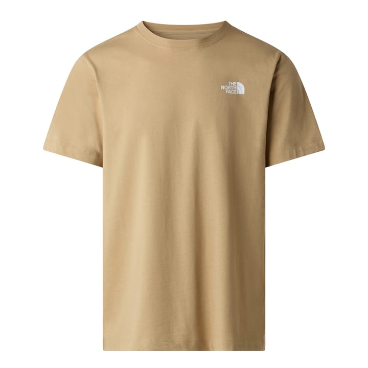 The North Face M Evolution Box Nse Regular Short Sleeve Khaki Stone The North Face