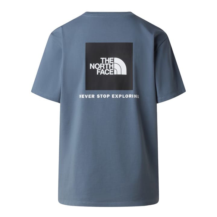 The North Face W Evolution Box Nse Relaxed Short Sleeve Granite Grey The North Face