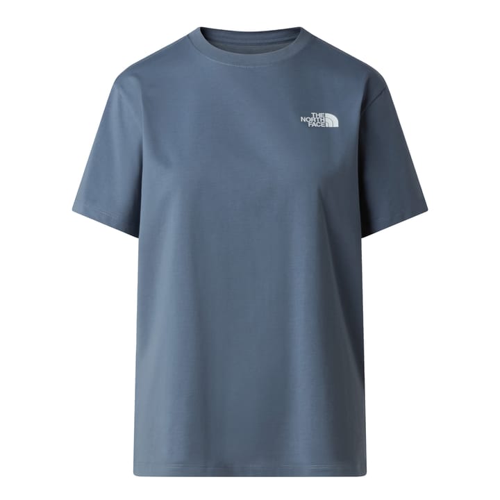 The North Face W Evolution Box Nse Relaxed Short Sleeve Granite Grey The North Face