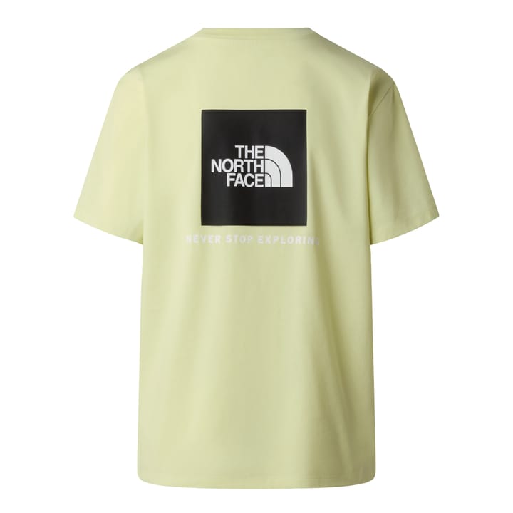 The North Face W Evolution Box Nse Relaxed Short Sleeve Lemon Mist The North Face