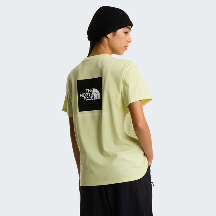 The North Face W Evolution Box Nse Relaxed Short Sleeve Lemon Mist The North Face