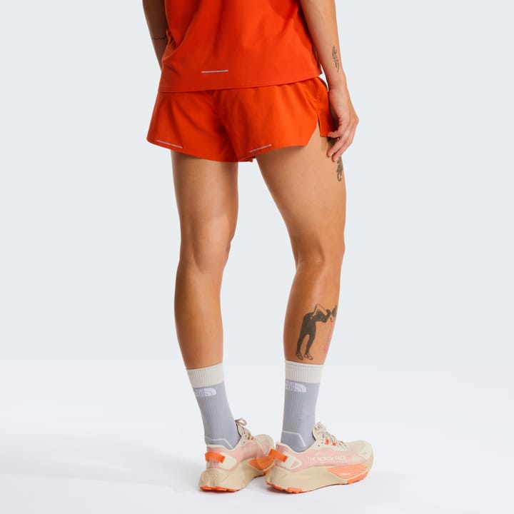 The North Face Women's Sunriser 3" Shorts Lava Red The North Face