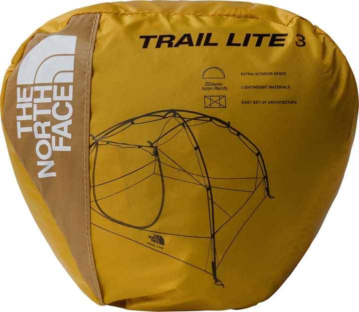 The North Face Trail Lite 3 Khaki Stone/Arrowwood Yellow The North Face