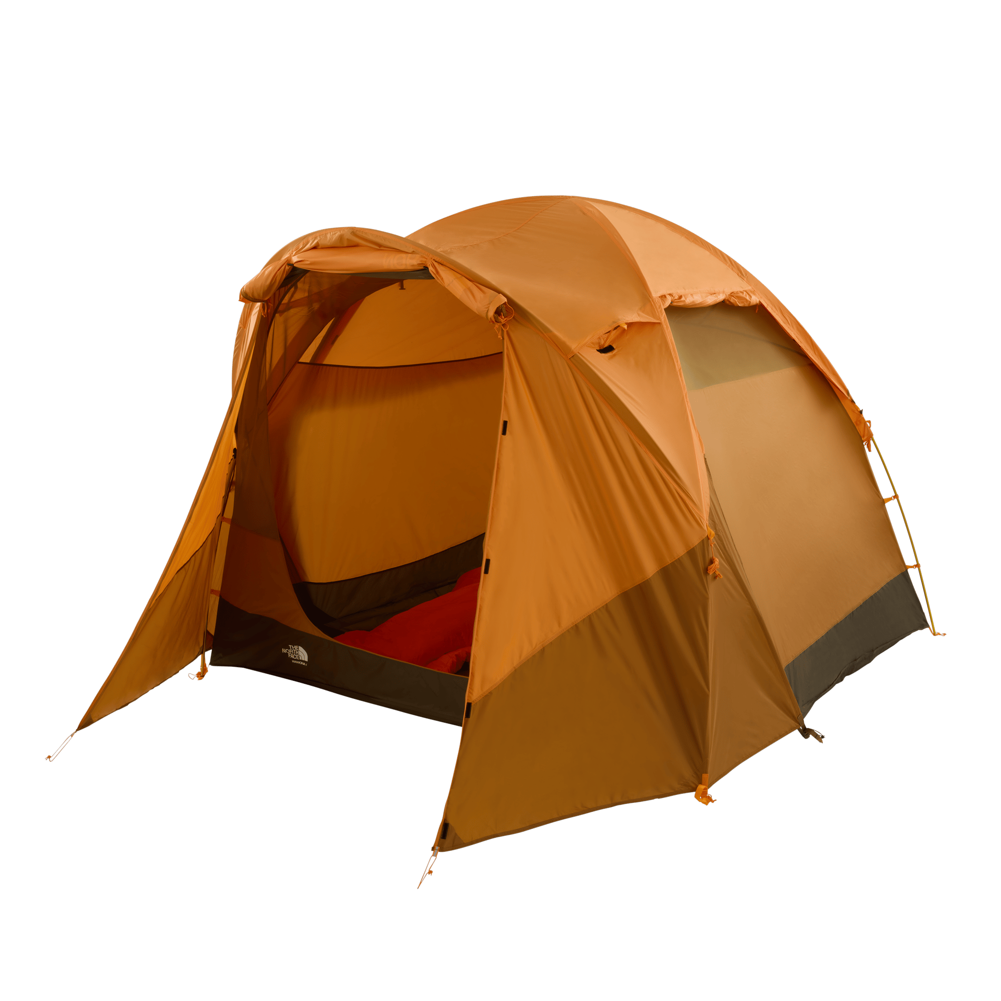 The North Face Wawona 4-Person Light Exuberance Orange